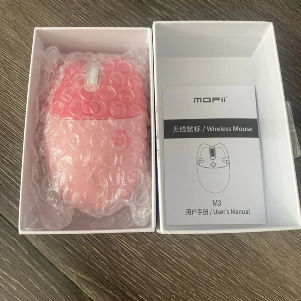 Pink Wireless Mouse by Mofii